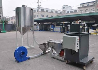 2.2kw Hopper Stainless Steel 1000L 1050 * 1050 * 2100mm Untuk Mesin Granulasi Plastik