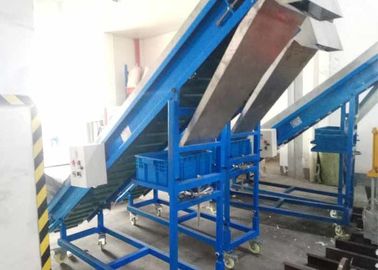 304 Stainless Steel Pipa Plastik Magnetic Conveyor, Daya 0.4kw Magnetic Chip Conveyor