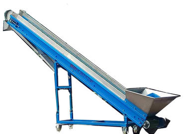 3000gauss Plastic Conveyor System 750w Memuat Tinggi 3000mm 10400 * 460mm Meja