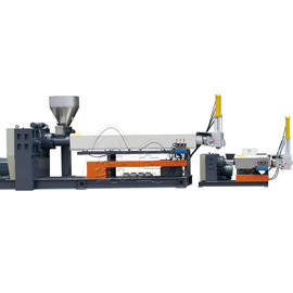 LDPE HDPE Hard Scrap Plastic Pelletizing Machine 75kw - 22kw Kinerja Tinggi