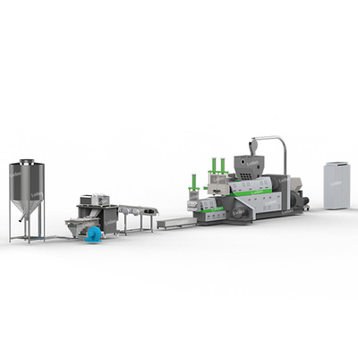 Lvdao output tinggi dan garis mesin granulasi daur ulang plastik film limbah berkualitas