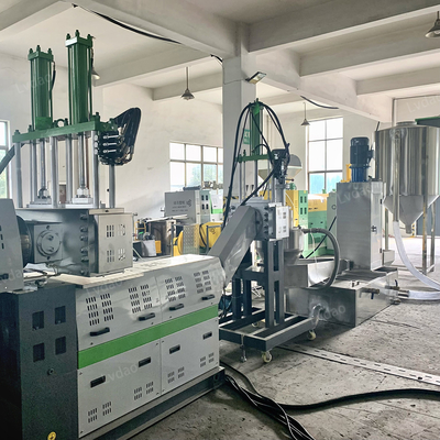 PE Water Ring Hot Cutting Pelletizing Machine Warna Disesuaikan