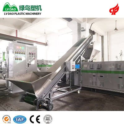 PP PE ABS PS PC PA Mesin Daur Ulang Plastik 500kg/H Kapasitas Tinggi